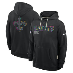2025 NFL Crucial Catch Sideline Standard Issue Dri-FIT Hoodie - New Orleans Saints Hoodies
