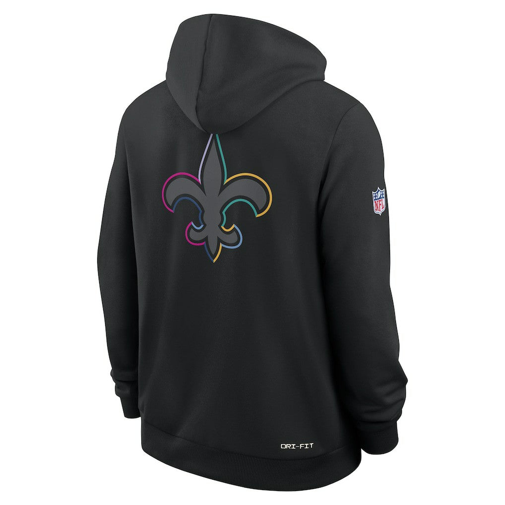 2025 NFL Crucial Catch Sideline Standard Issue Dri-FIT Hoodie - New Orleans Saints Hoodies
