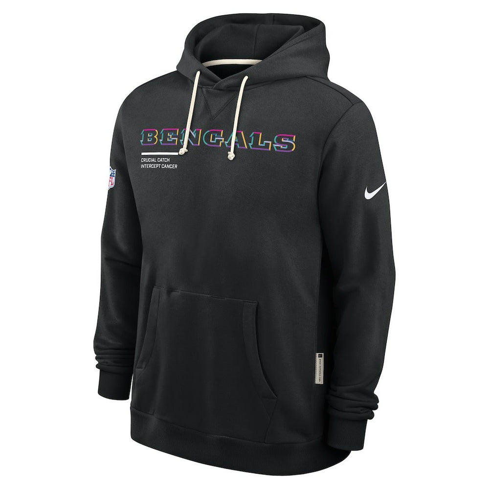 2025 NFL Crucial Catch Sideline Standard Issue Dri-FIT Hoodie - Cincinnati Bengals Hoodies