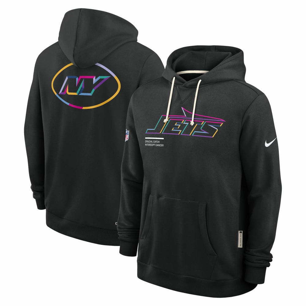 2025 NFL Crucial Catch Sideline Standard Issue Dri-FIT Hoodie - New York Jets Hoodies