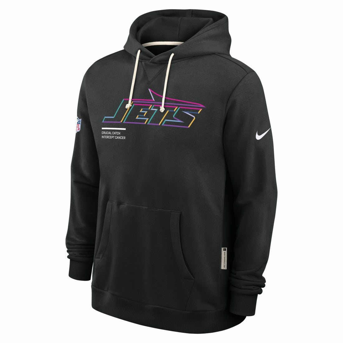2025 NFL Crucial Catch Sideline Standard Issue Dri-FIT Hoodie - New York Jets Hoodies