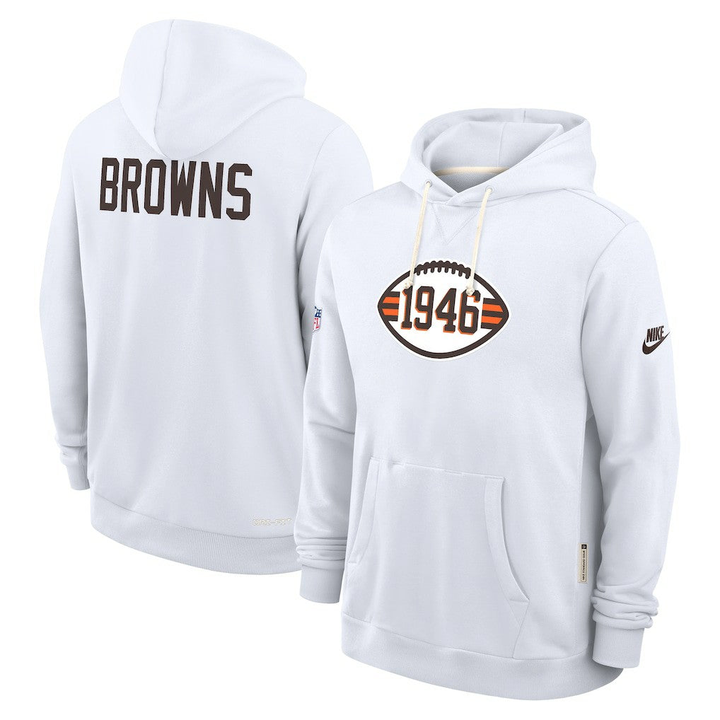 Sideline Standard Issue Alt 2 Dri-FIT Hoodie - Cleveland Browns Hoodies