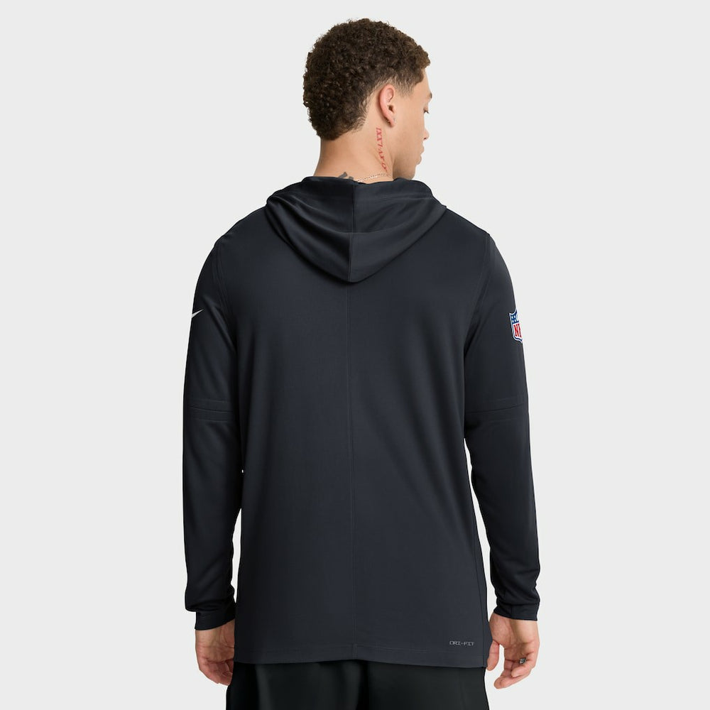 Sideline Pass Accuracy Dri-FIT Long Sleeve Hoodie T-Shirt  - Houston Texans Hoodies