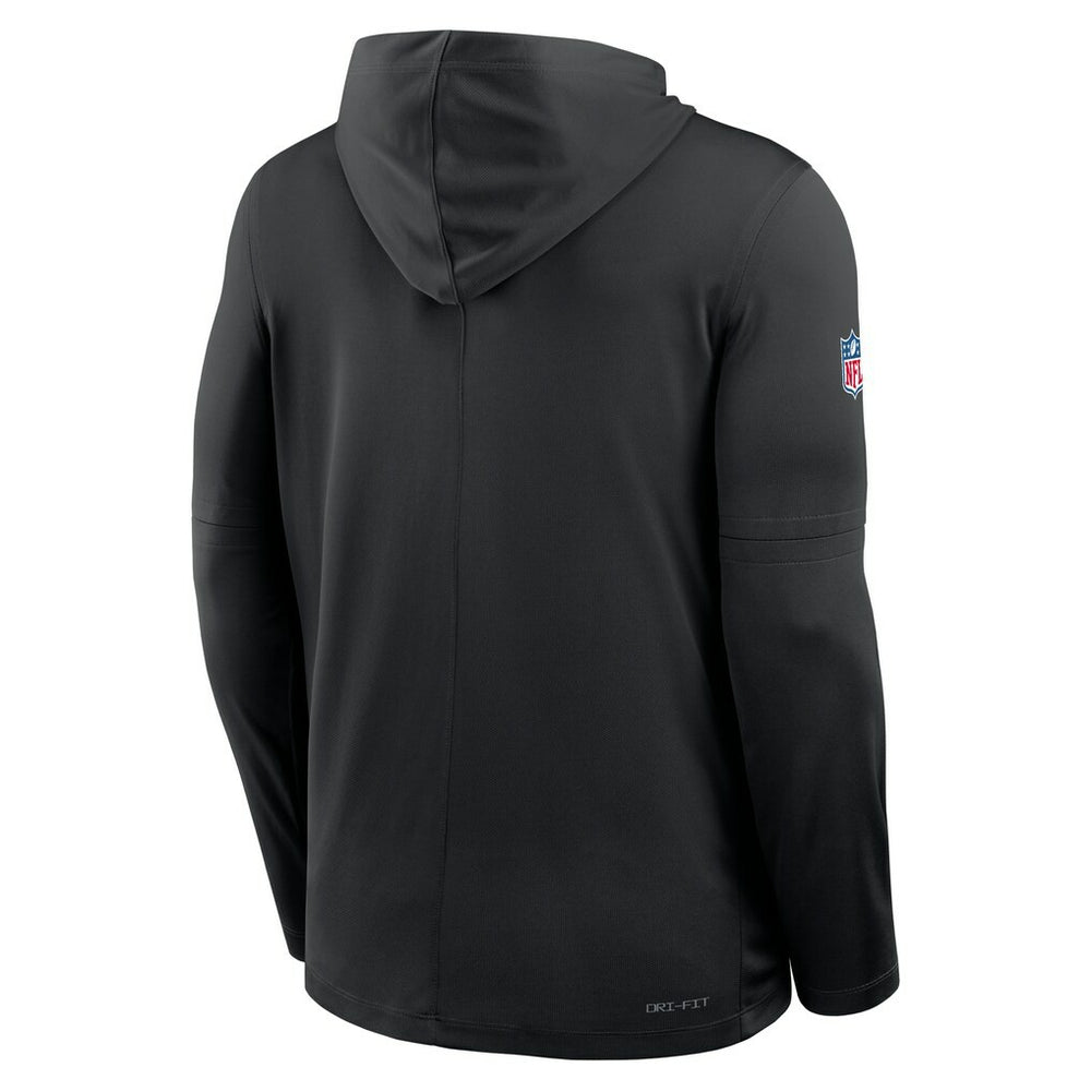 Sideline Pass Accuracy Dri-FIT Long Sleeve Hoodie T-Shirt - New York Jets Hoodies