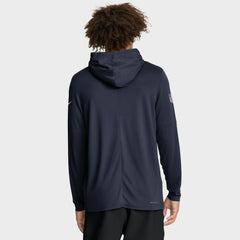 Sideline Pure Fury Performance Long Sleeve Hoodie T-Shirt - Chicago Bears Hoodies