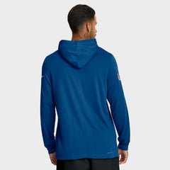 Sideline Pure Fury Performance Long Sleeve Hoodie T-Shirt - Indianapolis Colts Hoodies