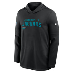 Sideline Pure Fury Performance Long Sleeve Hoodie T-Shirt - Jacksonville Jaguars Hoodies