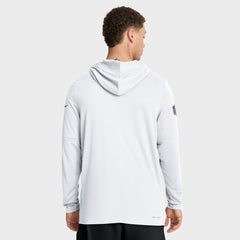 Sideline Pure Fury Performance Long Sleeve Hoodie T-Shirt - Green Bay Packers Hoodies