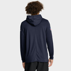 Sideline Pure Fury Performance Long Sleeve Hoodie T-Shirt - Denver Broncos Hoodies