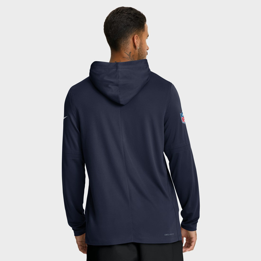 Sideline Pure Fury Performance Long Sleeve Hoodie T-Shirt - Seattle Seahawks Hoodies
