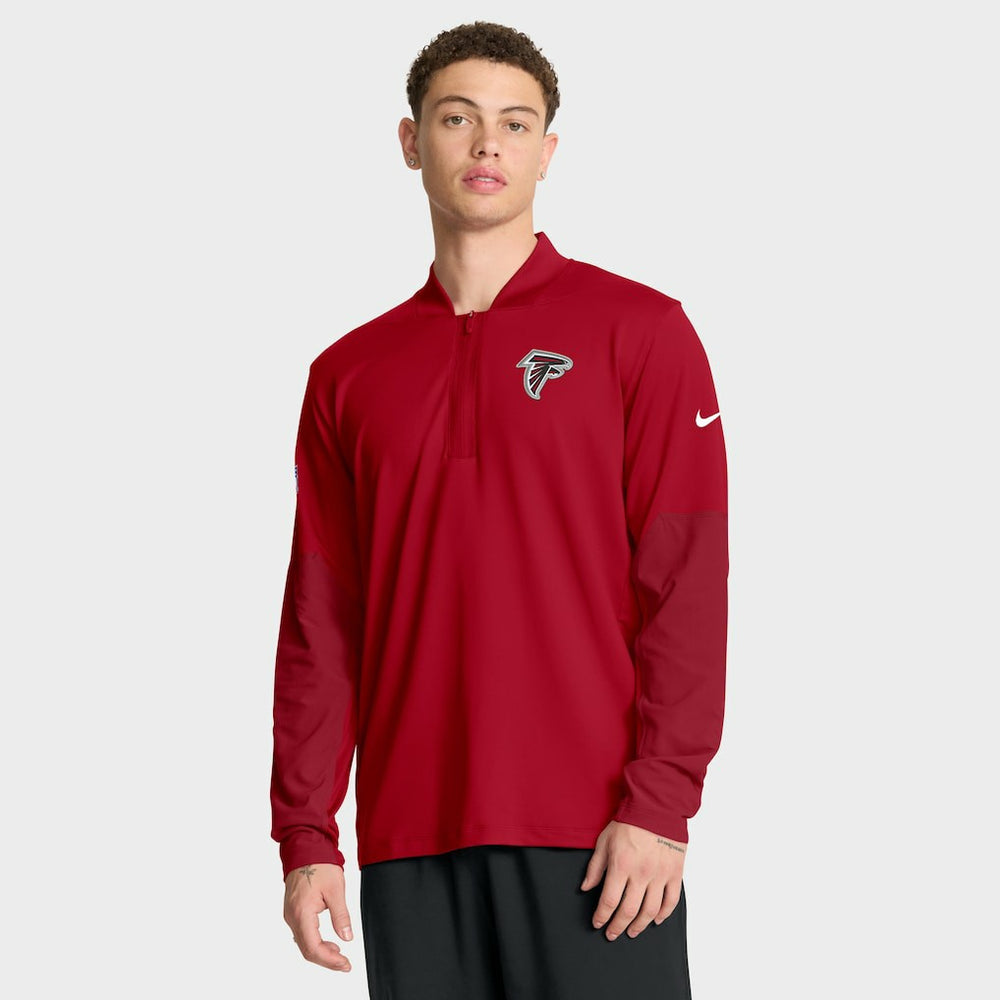 Sideline Dri-FIT Half-Zip Pullover - Atlanta Falcons Pullover