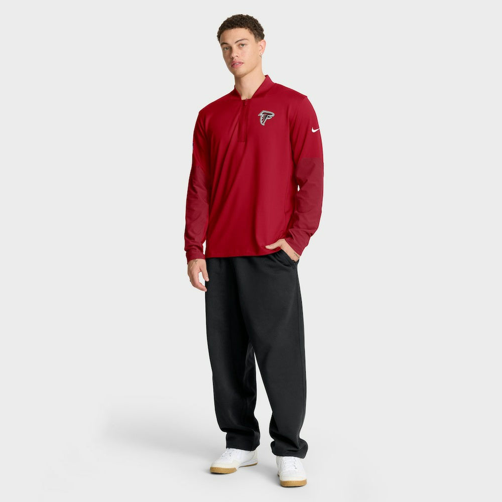 Sideline Dri-FIT Half-Zip Pullover - Atlanta Falcons Pullover