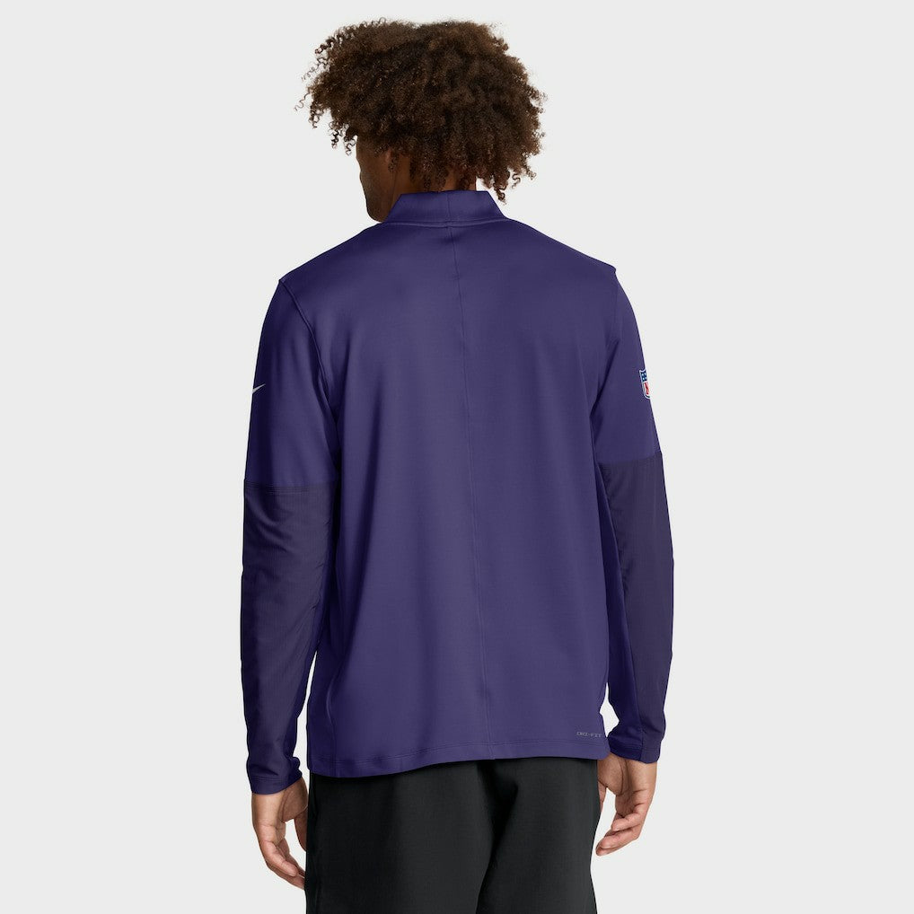 Sideline Dri-FIT Half-Zip Pullover - Baltimore Ravens Pullover