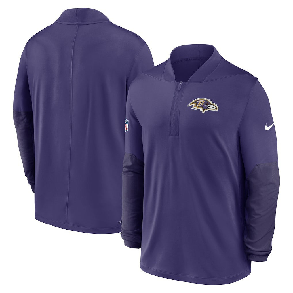 Sideline Dri-FIT Half-Zip Pullover - Baltimore Ravens Pullover