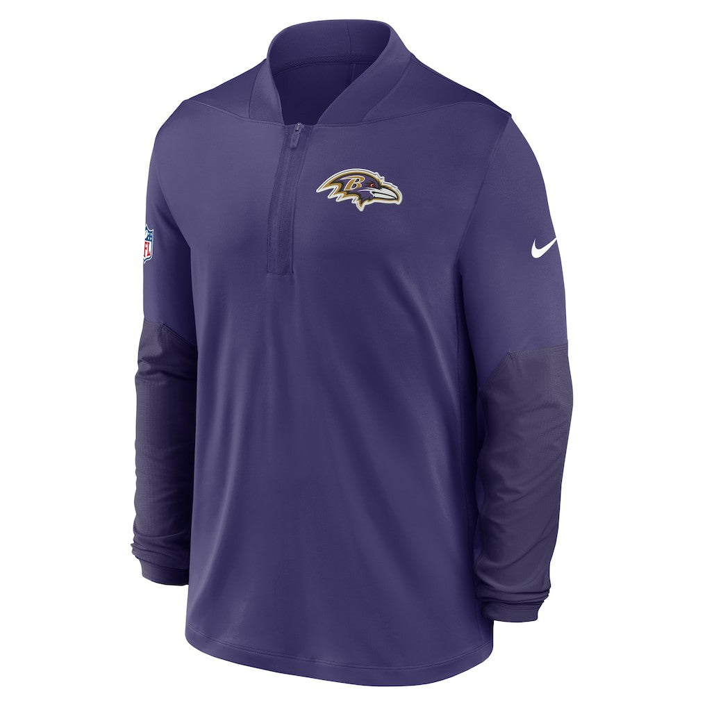 Sideline Dri-FIT Half-Zip Pullover - Baltimore Ravens Pullover