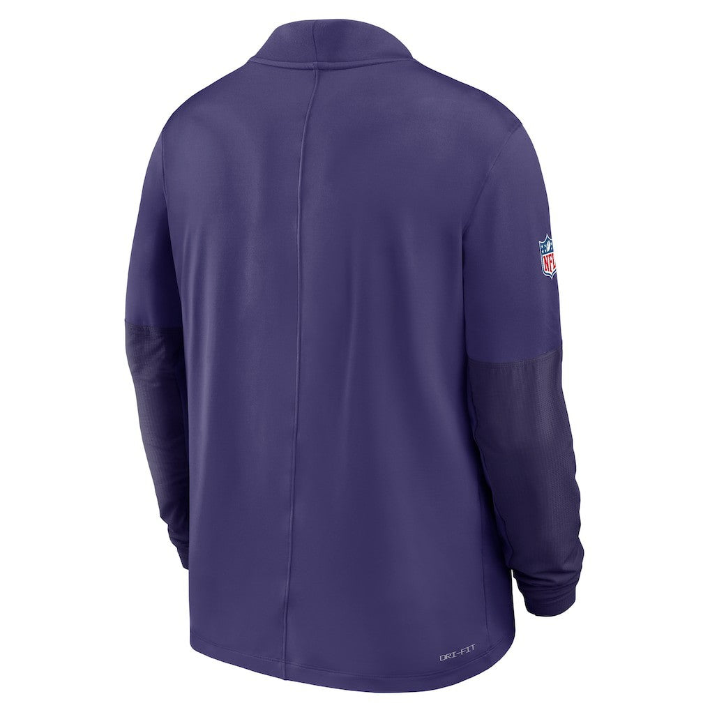 Sideline Dri-FIT Half-Zip Pullover - Baltimore Ravens Pullover
