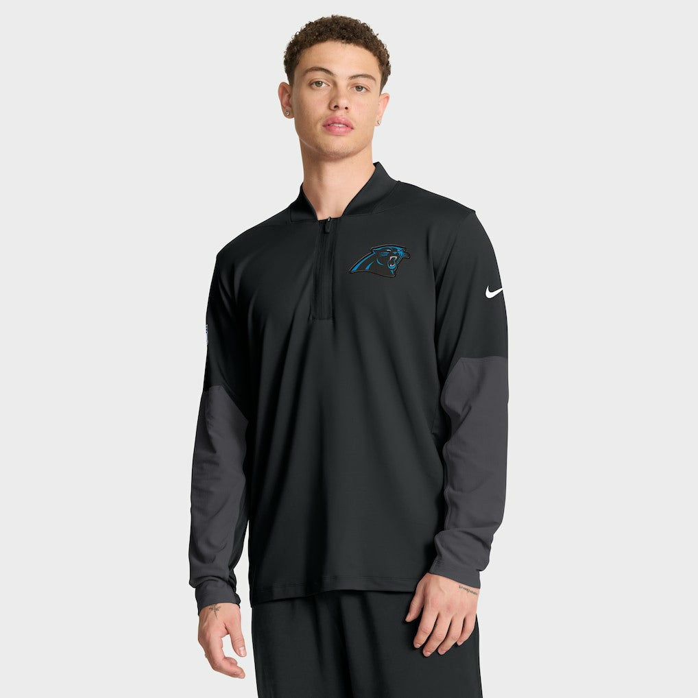 Sideline Dri-FIT Half-Zip Pullover - Carolina Panthers Pullover