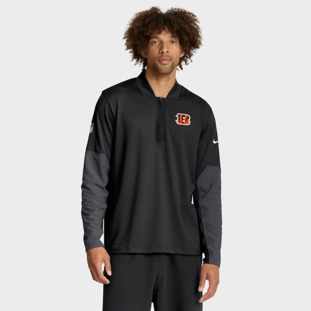 Sideline Dri-FIT Half-Zip Pullover - Cincinnati Bengals Pullover