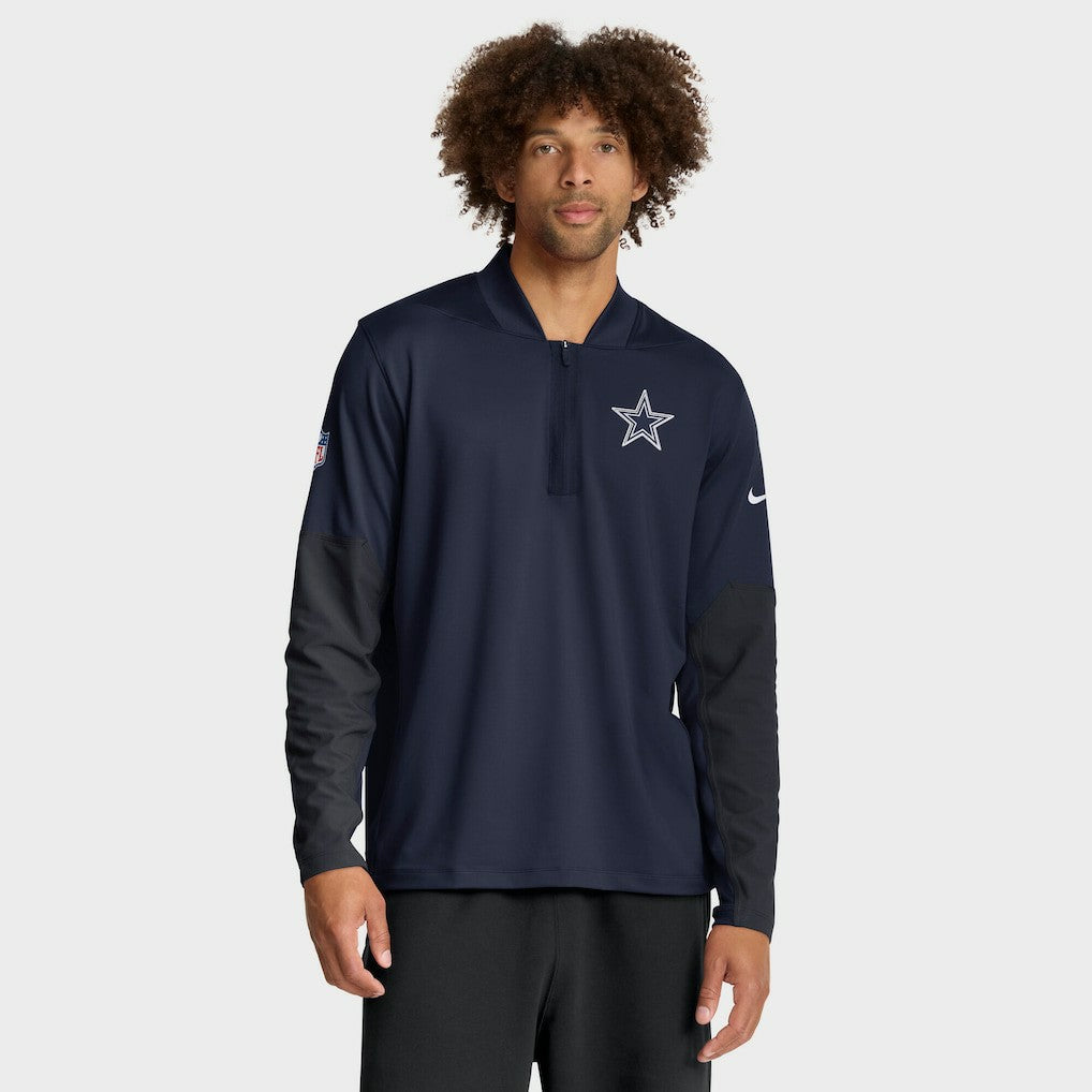 Sideline Dri-FIT Half-Zip Pullover - Dallas Cowboys Pullover