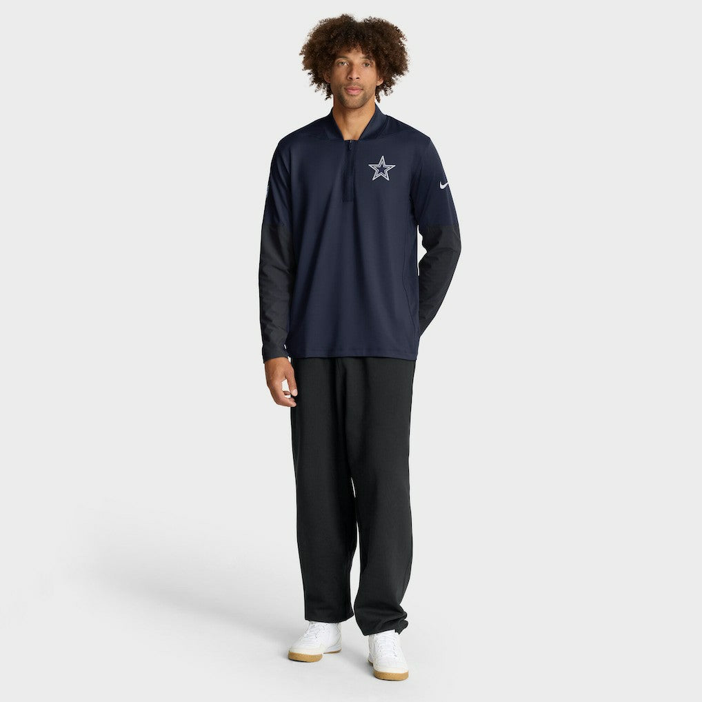 Sideline Dri-FIT Half-Zip Pullover - Dallas Cowboys Pullover