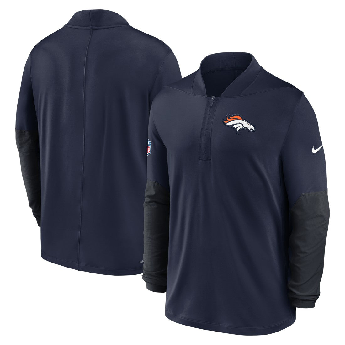 Sideline Dri-FIT Half-Zip Pullover - Denver Broncos Pullover