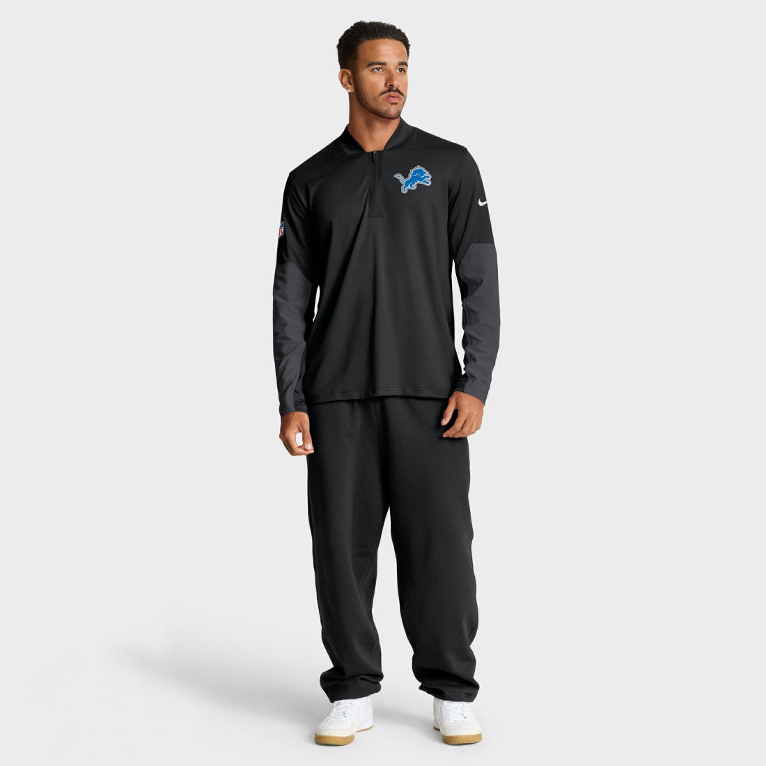 Sideline Dri-FIT Half-Zip Pullover - Detroit Lions Pullover
