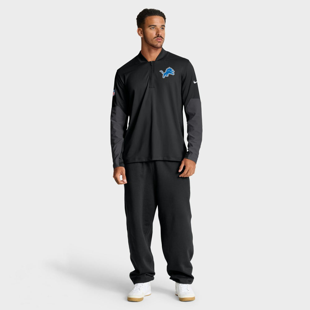 Sideline Dri-FIT Half-Zip Pullover - Detroit Lions Pullover