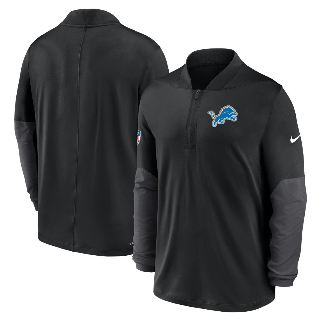 Sideline Dri-FIT Half-Zip Pullover - Detroit Lions Pullover