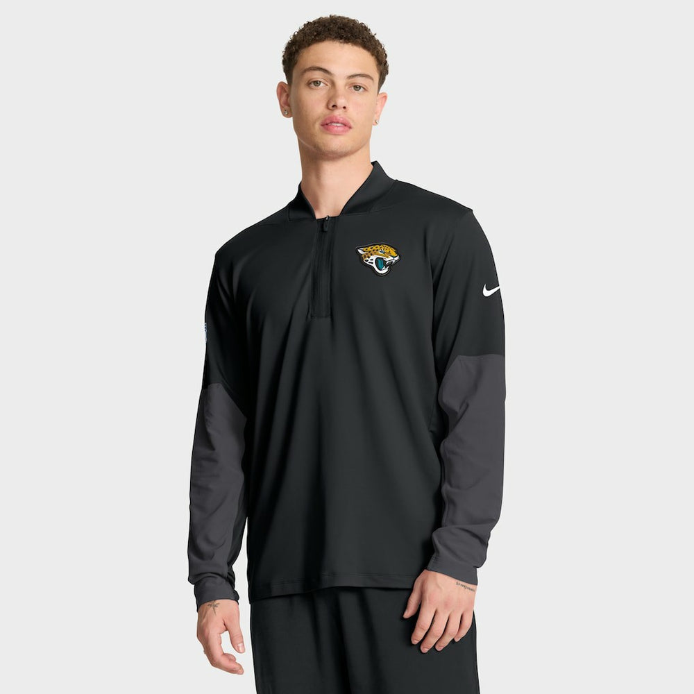 Sideline Dri-FIT Half-Zip Pullover - Jacksonville Jaguars Pullover