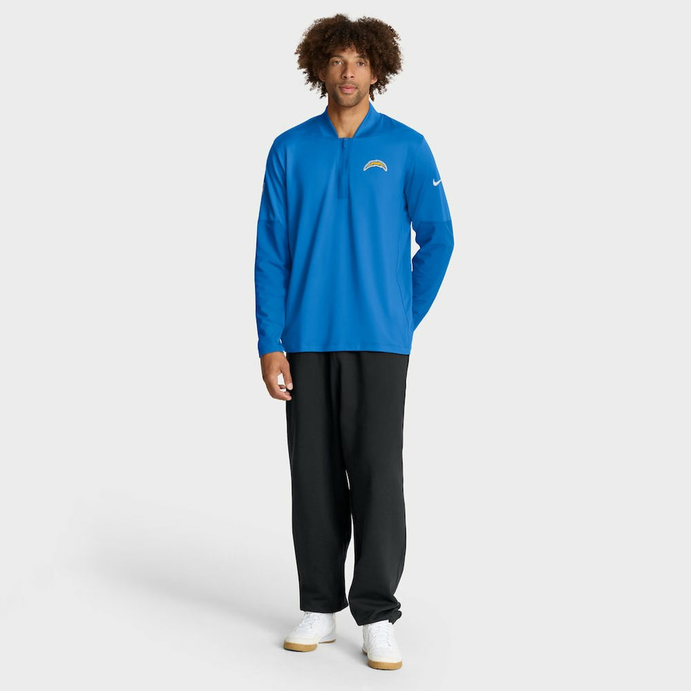 Sideline Dri-FIT Half-Zip Pullover - Los Angeles Chargers Pullover