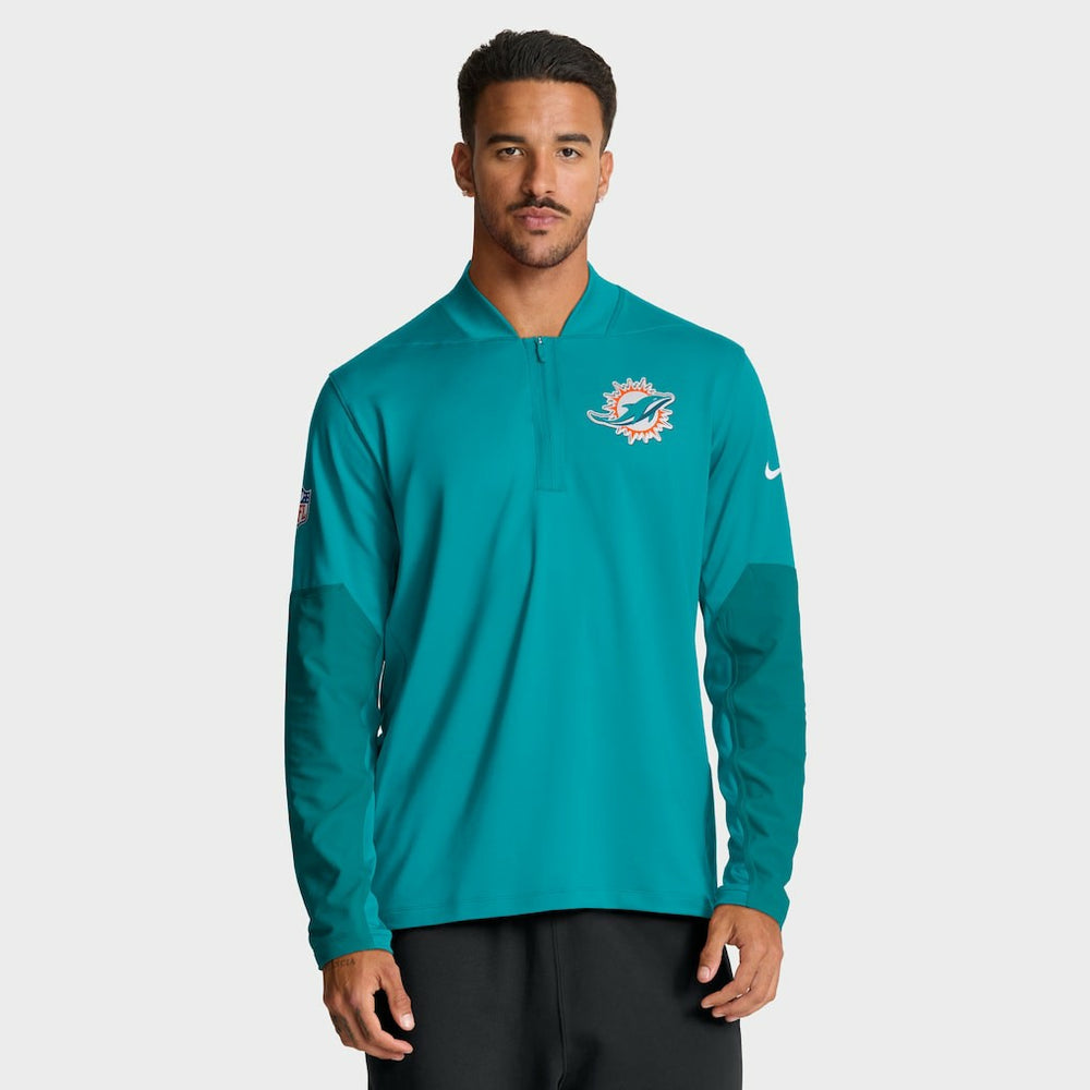 Sideline Dri-FIT Half-Zip Pullover - Miami Dolphins Pullover
