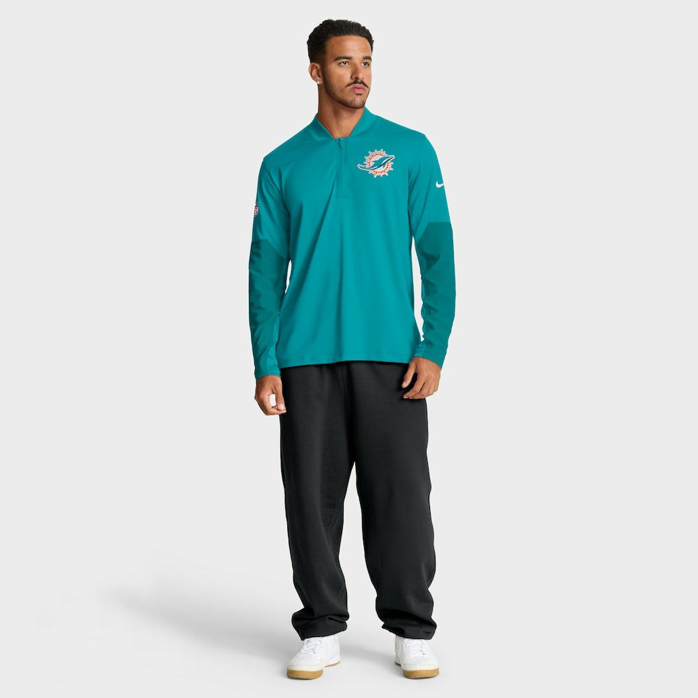 Sideline Dri-FIT Half-Zip Pullover - Miami Dolphins Pullover