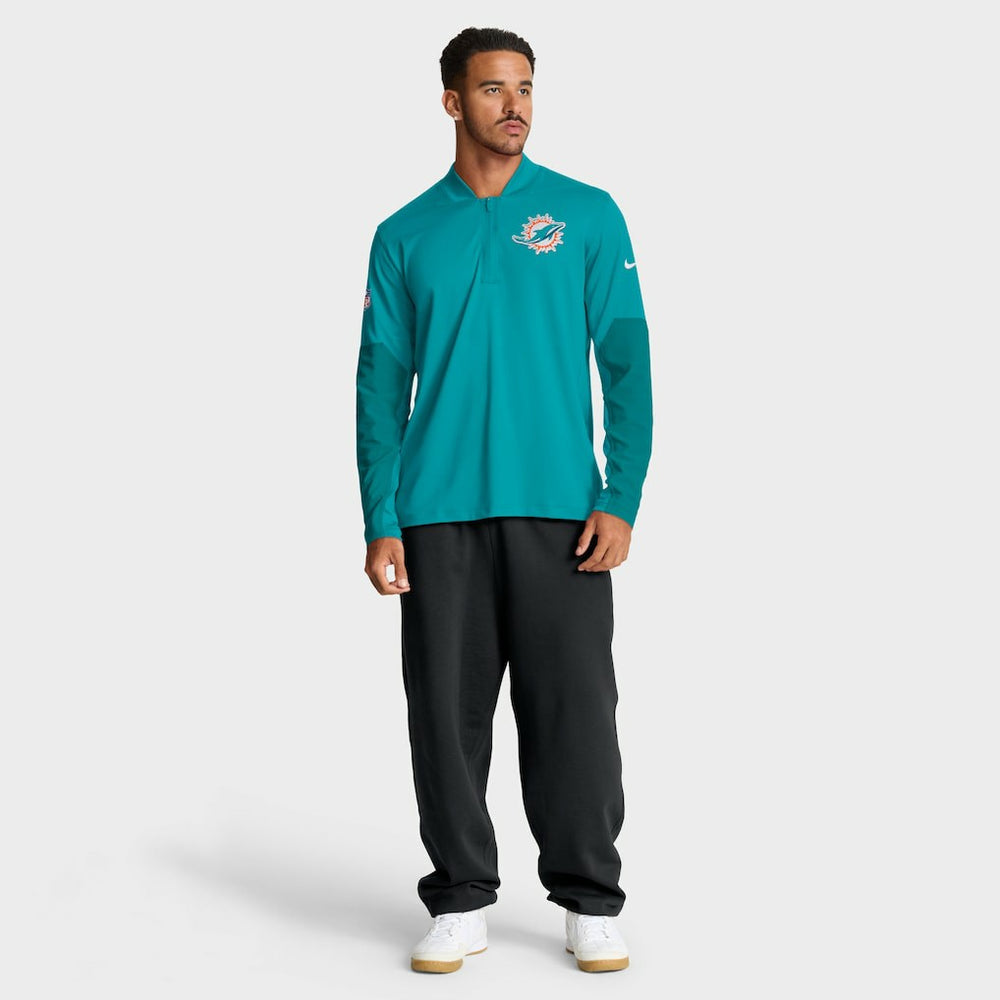 Sideline Dri-FIT Half-Zip Pullover - Miami Dolphins Pullover