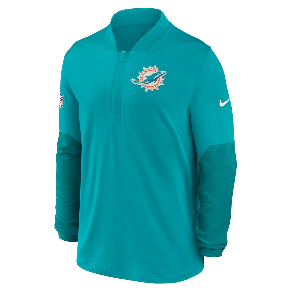 Sideline Dri-FIT Half-Zip Pullover - Miami Dolphins Pullover