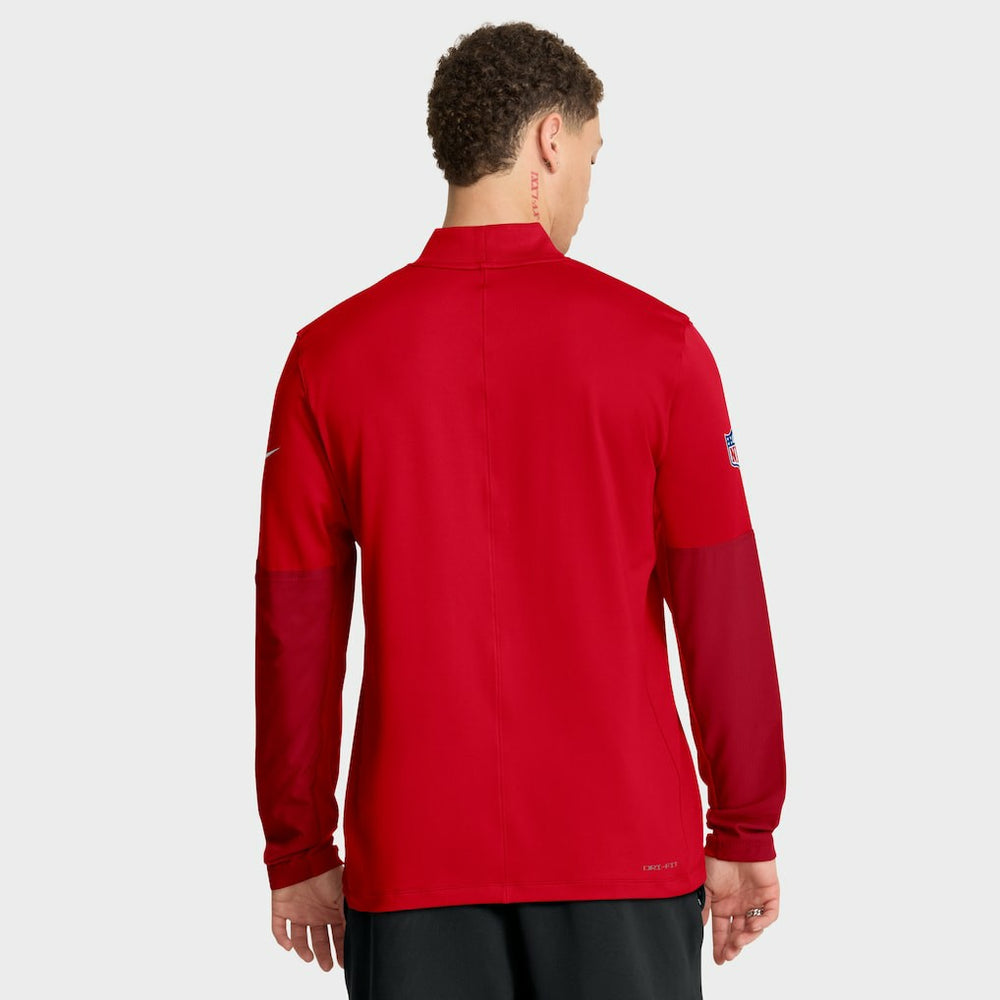 Sideline Dri-FIT Half-Zip Pullover - New England Patriots Pullover