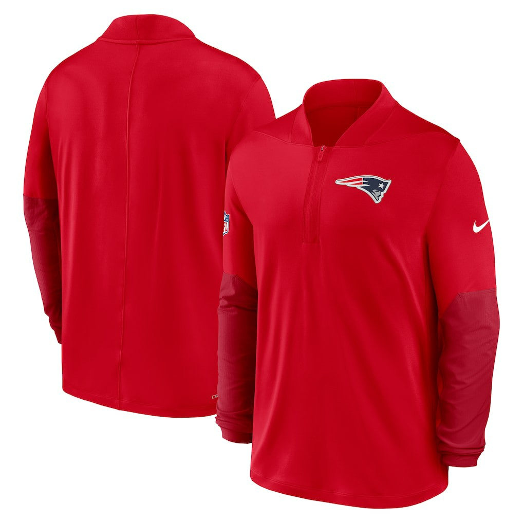 Sideline Dri-FIT Half-Zip Pullover - New England Patriots Pullover