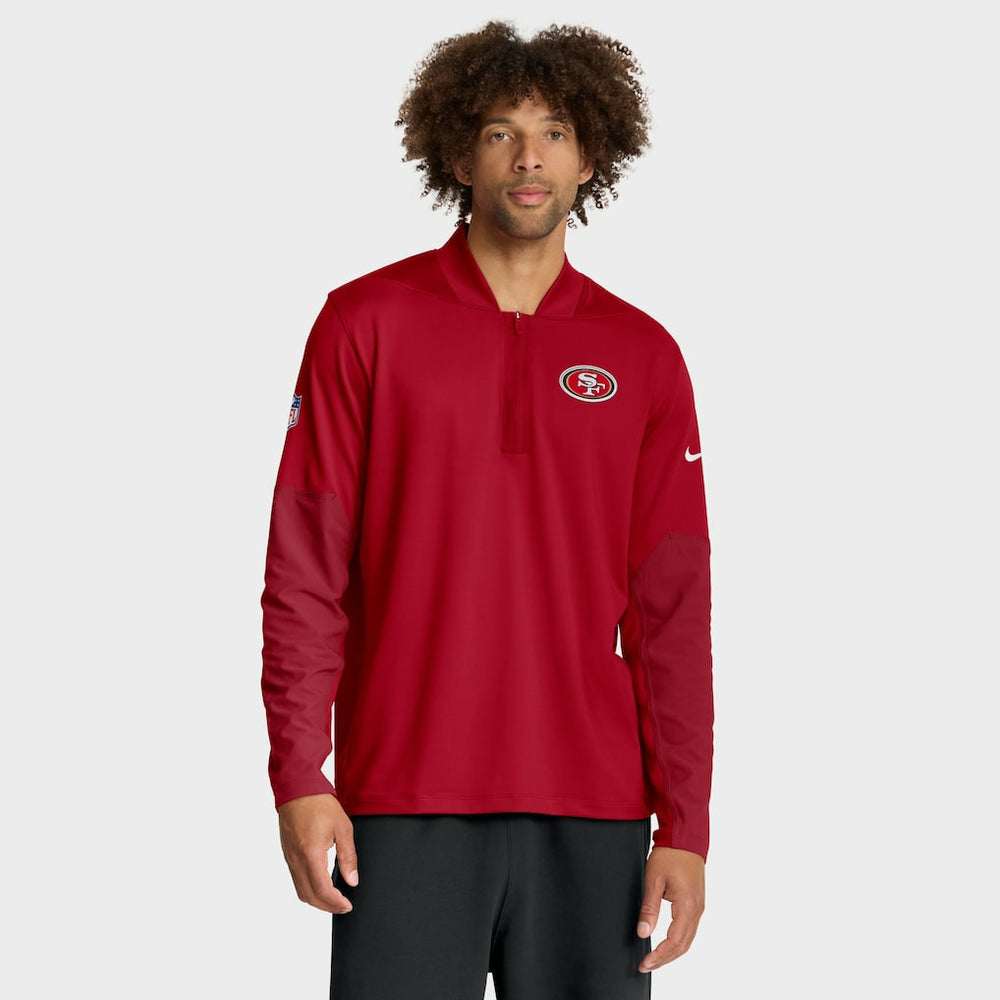 Sideline Dri-FIT Half-Zip Pullover - San Francisco 49ers Pullover