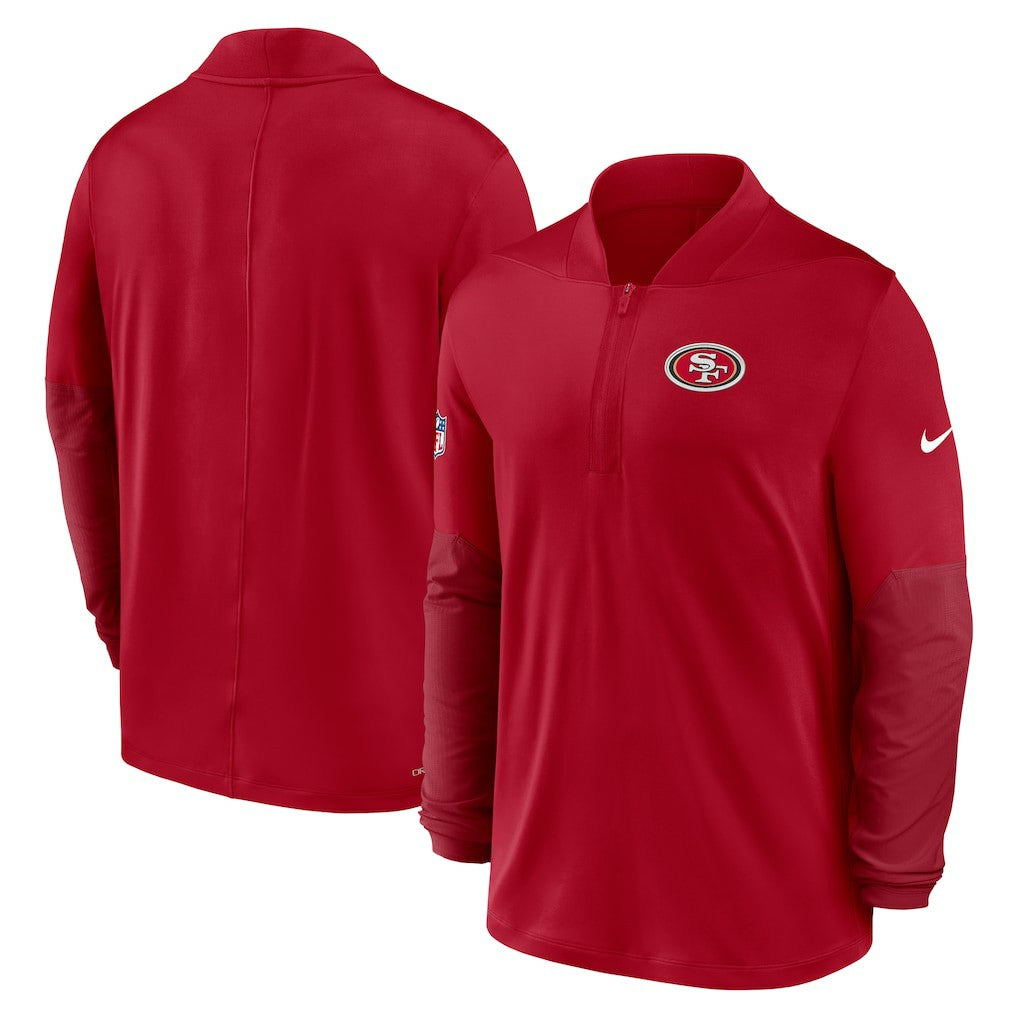 Sideline Dri-FIT Half-Zip Pullover - San Francisco 49ers Pullover