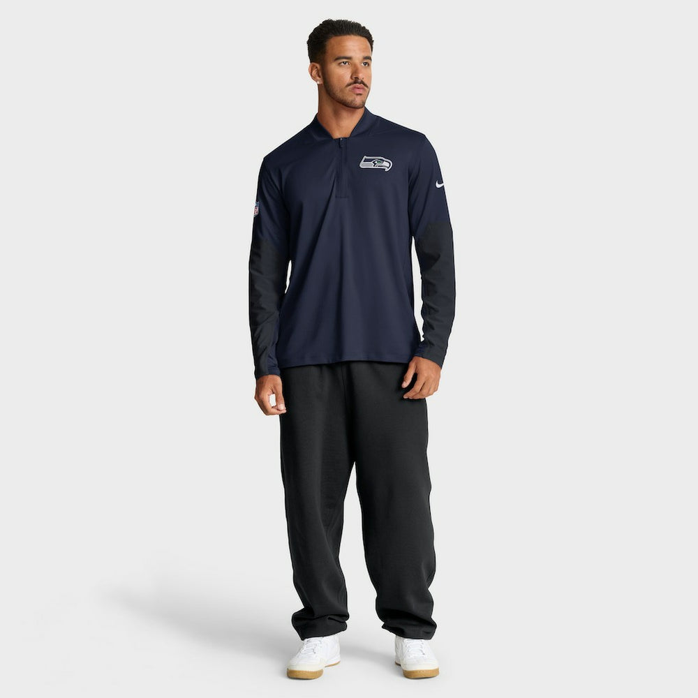 Sideline Dri-FIT Half-Zip Pullover - Seattle Seahawks Pullover