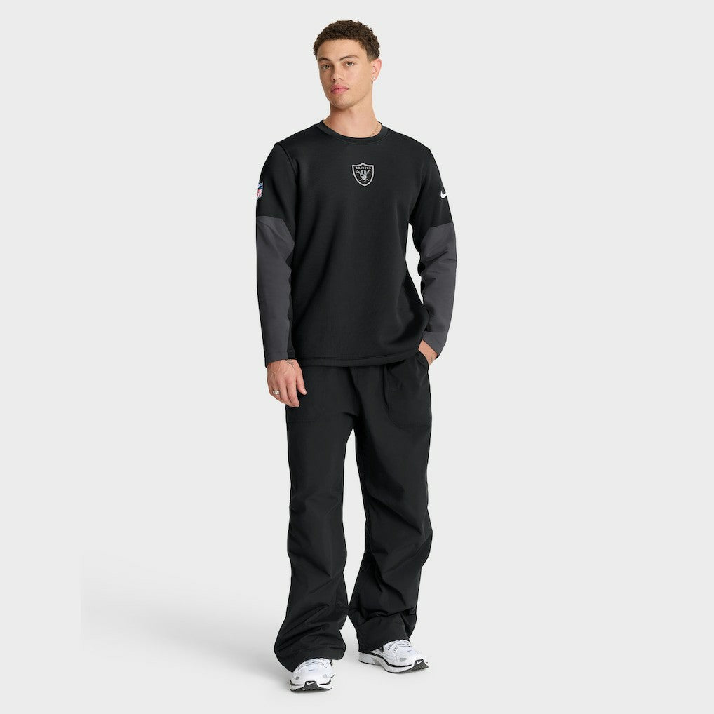 Sideline Coach Therma-FIT Long Sleeve T-Shirt - Las Vegas Raiders T-shirts