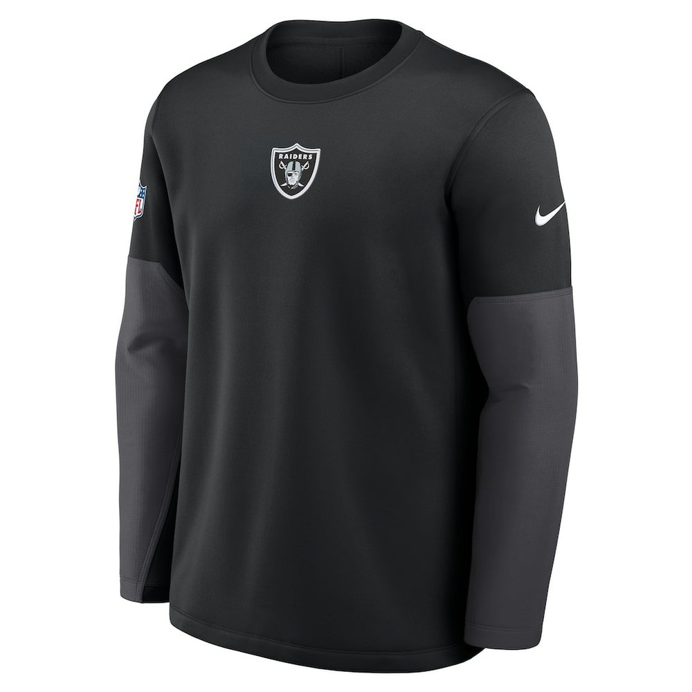 Sideline Coach Therma-FIT Long Sleeve T-Shirt - Las Vegas Raiders T-shirts