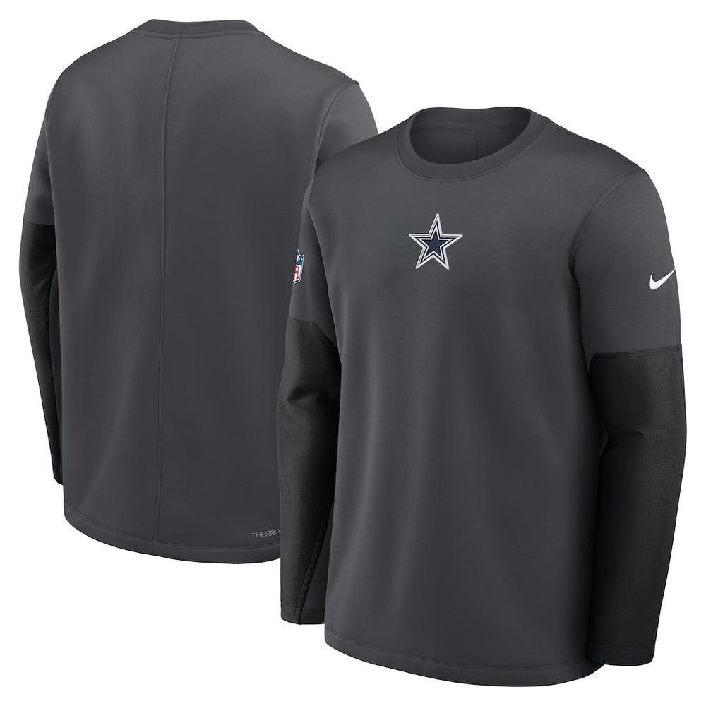 Sideline Coach Therma-FIT Long Sleeve T-Shirt - Dallas Cowboys T-shirts