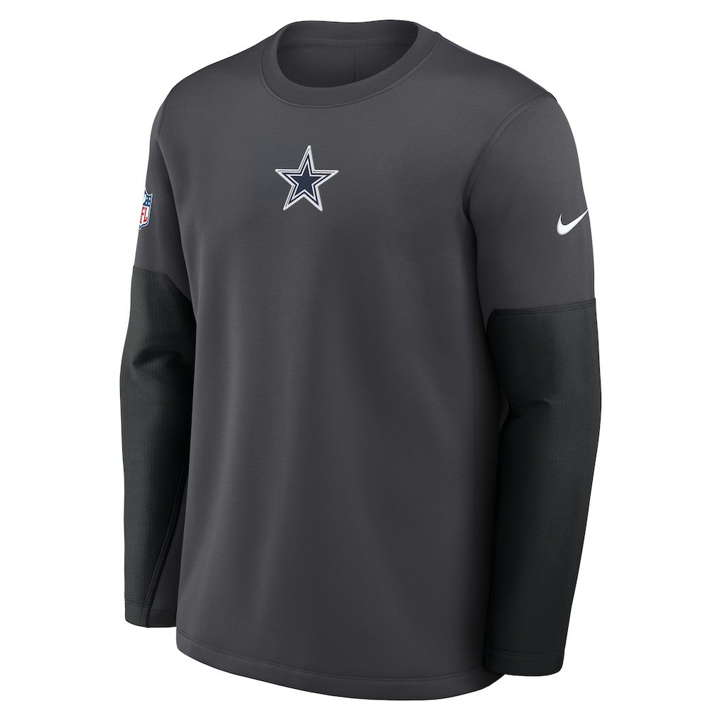 Sideline Coach Therma-FIT Long Sleeve T-Shirt - Dallas Cowboys T-shirts