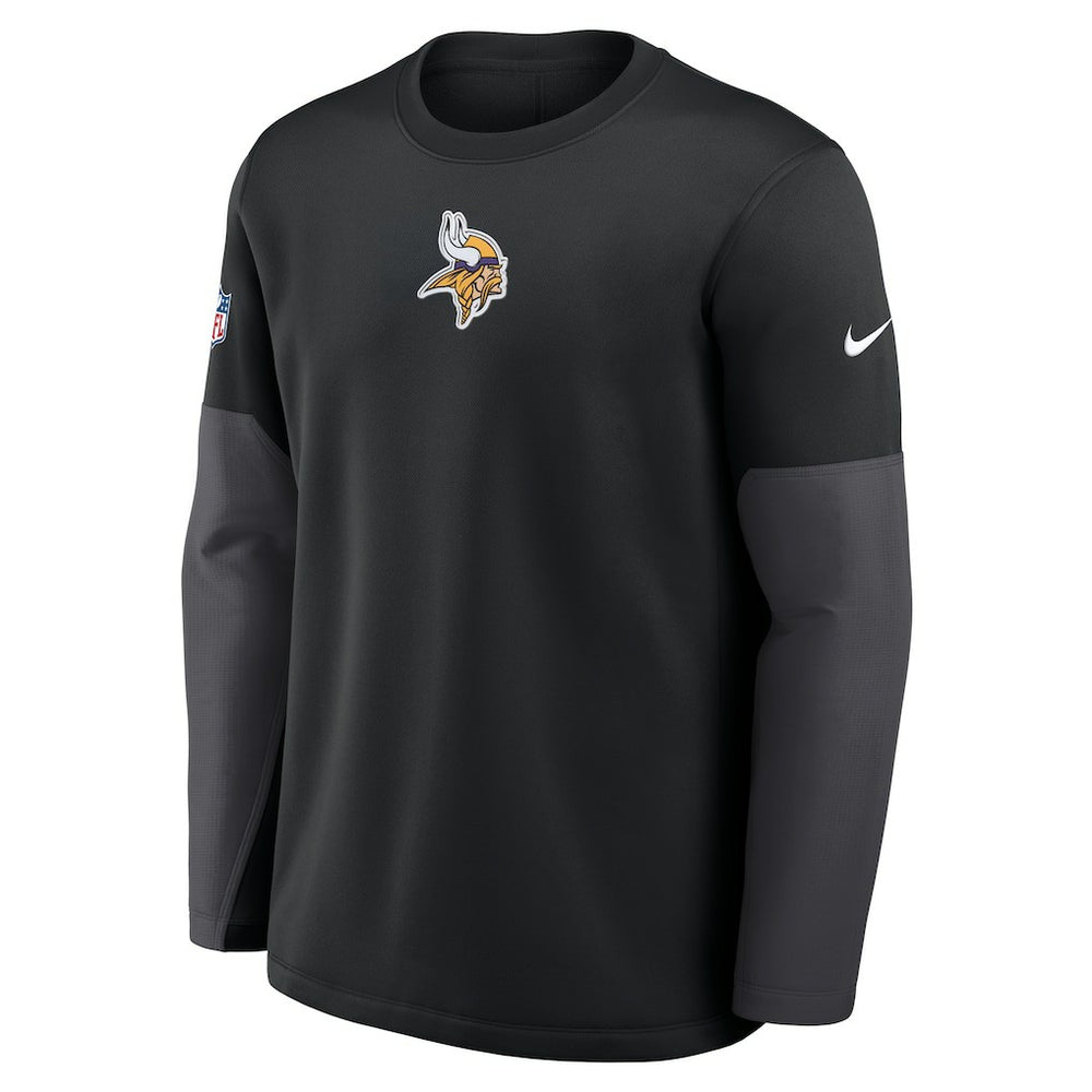 Sideline Coach Therma-FIT Long Sleeve T-Shirt - Minnesota Vikings T-shirts