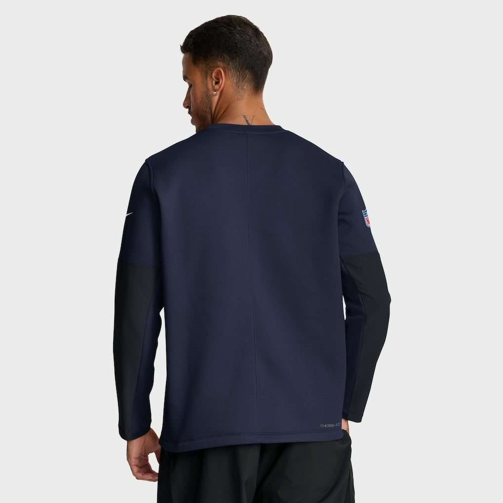 Sideline Coach Therma-FIT Long Sleeve T-Shirt - Seattle Seahawks T-shirts