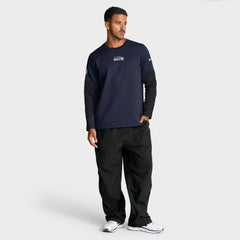 Sideline Coach Therma-FIT Long Sleeve T-Shirt - Seattle Seahawks T-shirts