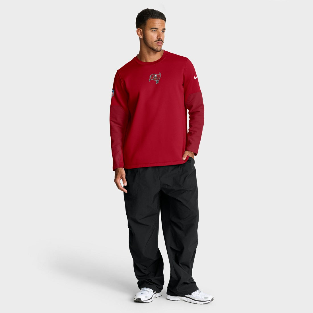 Sideline Coach Therma-FIT Long Sleeve T-Shirt - Tampa Bay Buccaneers T-shirts