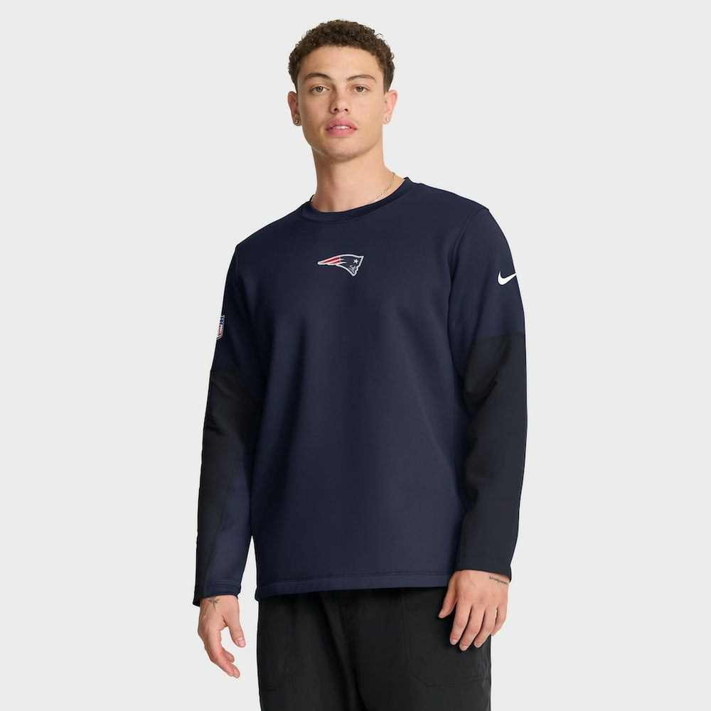 Sideline Coach Therma-FIT Long Sleeve T-Shirt - New England Patriots T-shirts
