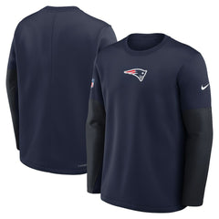 Sideline Coach Therma-FIT Long Sleeve T-Shirt - New England Patriots T-shirts