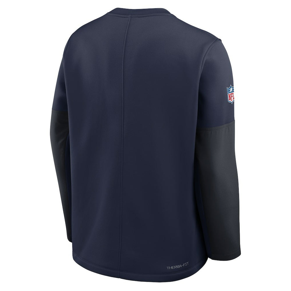 Sideline Coach Therma-FIT Long Sleeve T-Shirt - New England Patriots T-shirts